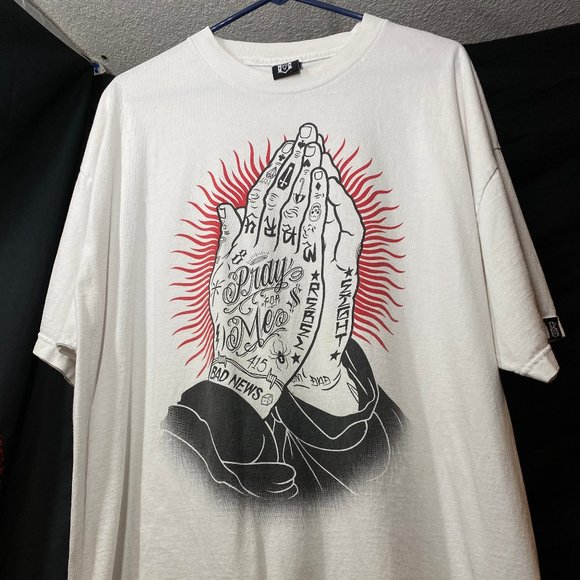 REBEL 8 PRAY FOR ME , T SHIRT - Picture 7 of 8